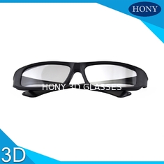 Kacamata 3D Kertas Terpolarisasi Linear Lensa 0.7mm