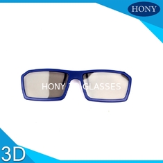 Klip Pada Kacamata 3D Pasif Sekali Pakai Untuk Penggunaan Bioskop Satu Kali