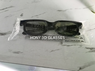 Pasif Kacamata 3D Anak-Anak Satu Kali Menggunakan Kacamata Kacamata Film Bioskop Plastik 3d