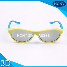 Kacamata 3D D Nyata Plastik Untuk Orang Dewasa Kacamata Bioskop Bioskop Biru Oranye Kuning