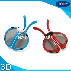 Anak-Anak Kacamata 3D Dengan Anti Gores Lensa Polarized Edaran Untuk Penggunaan Lama