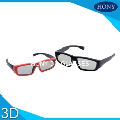 Kacamata Edaran Polarisasi Plastik 3D Untuk Bioskop Pasif Digunakan Anak-Anak