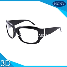 Kacamata 3D Pasif Bioskop Dapat Digunakan Kembali Desain Bingkai Mode Kino Kacamata Terpolarisasi