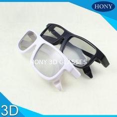Desain Nyaman Kacamata Linear Polarized 3D 0.23mm Ketebalan Untuk IMAX Movie Theater