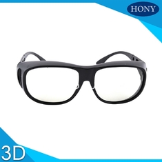Gratis Scratch Linear Polarized Glasses, 0.7mm Ketebalan Cinema 3D Kacamata Pasif