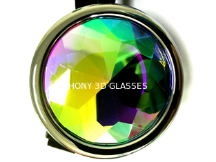 Kg005 Goggle Kaleidoscope Glasses Pc Frame Untuk Liburan / Festival Musik