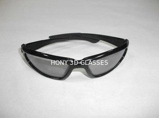 Light Passive Circular Polarized Real D 3D Glasses untuk Film &amp;amp; Bioskop