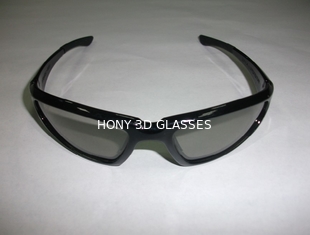 Light Passive Circular Polarized Real D 3D Glasses untuk Film &amp;amp; Bioskop