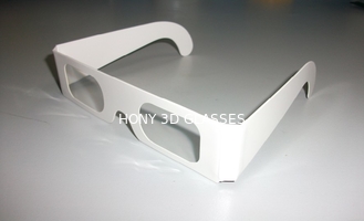 Kacamata 3D Kertas Sekali Pakai Khusus Untuk Menggambar Gambar, EN71 Rohs Approval