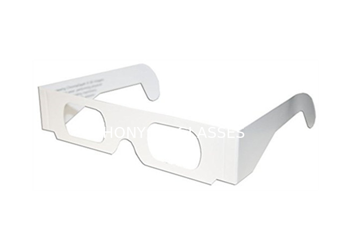 Disposable Chromadepth Movie Theater 3d Glasses Logo Kustom Untuk Gambar