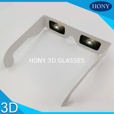Kertas Difraksi 3D Fireworks Kacamata Spiral 3d Holographic Glasses Full Color Print