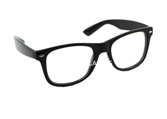 Plastik Natal 3D Difraksi Kacamata Logo Kustom Plastik Pelangi Kacamata 3d