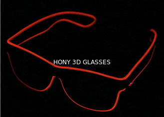 Kacamata berkedip Light Up berkedip LED Glasses El Wire untuk Party Concert