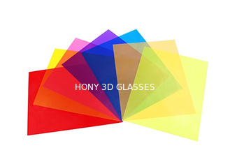 0 Gelar Glossy Red Blue Emas Warna Polarized Film Lembar untuk LCD, Warna LCD Polarizer Film Dengan Perekat
