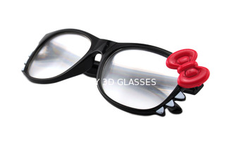 Lucu Linear Polarized 3D Glasses 0.7mm Lens Thickness Passive Untuk IMAX Sytem