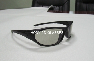 Edaran Plastik Fashion Circular Polarized 3D Glasses untuk Cinema CE EN71