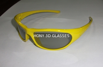 Edaran Plastik Fashion Circular Polarized 3D Glasses untuk Cinema CE EN71