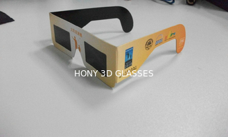 Disposable Solar Eclipse Melihat Kacamata Kacamata dengan Bingkai Kertas