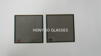 Kacamata 3D Proyektor Polarizer Filter Saint-Gobain Glass 4.2 - 4.4mm Ketebalan