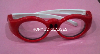 Projector Shutter aktif 3D TV Glasses Kids Red DLP Link Kacamata 3D