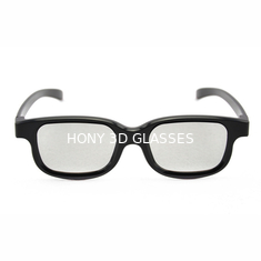 Kacamata 3d Terpolarisasi Melingkar D Nyata Dengan Bingkai Plastik ABS