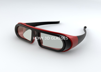 120Hz Desain Artistik Kacamata 3D Aktif Dengan Baterai Lithium Cr2032