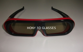 120Hz Desain Artistik Kacamata 3D Aktif Dengan Baterai Lithium Cr2032