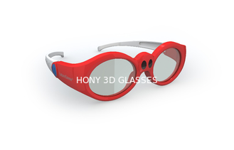 Anak-anak 3D Aktif Kacamata Rendah Konsumsi 3d Monitor Kacamata CE FCC ROHS