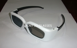 Home Theater DLP Link 3D Glasses Powered By CR2032 Lithium Battery