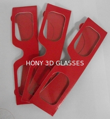 Red Colorcode Paper 3D Glasses Untuk Gambar Gambar 3D, Bingkai Karton