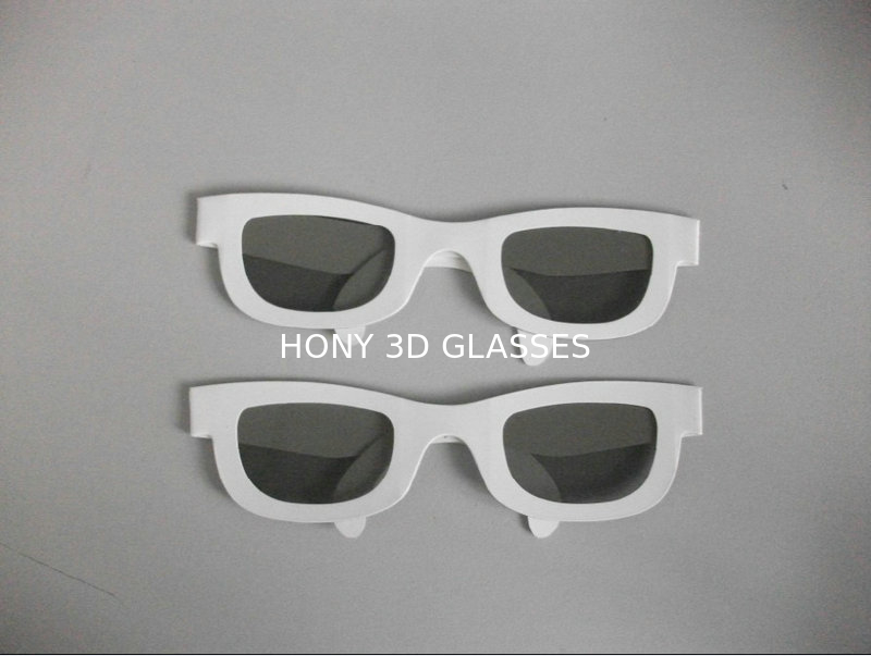 Kacamata shutter Paper Cardboard aktif untuk TV atau Komputer