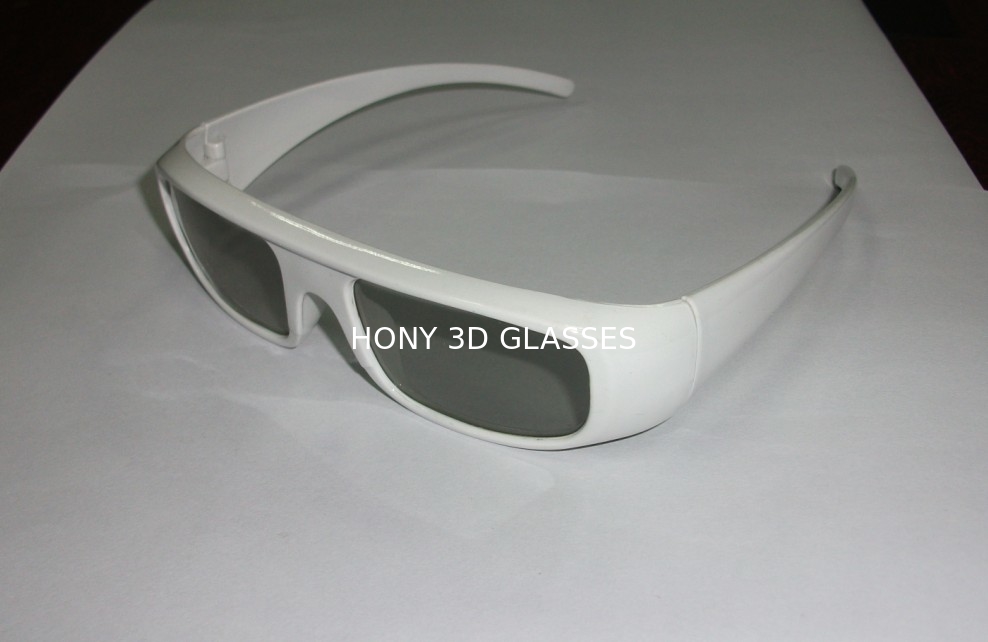 Hard Coating Frame Anti Gores Pasif 3D Glasses Untuk Penggunaan Movie Theater